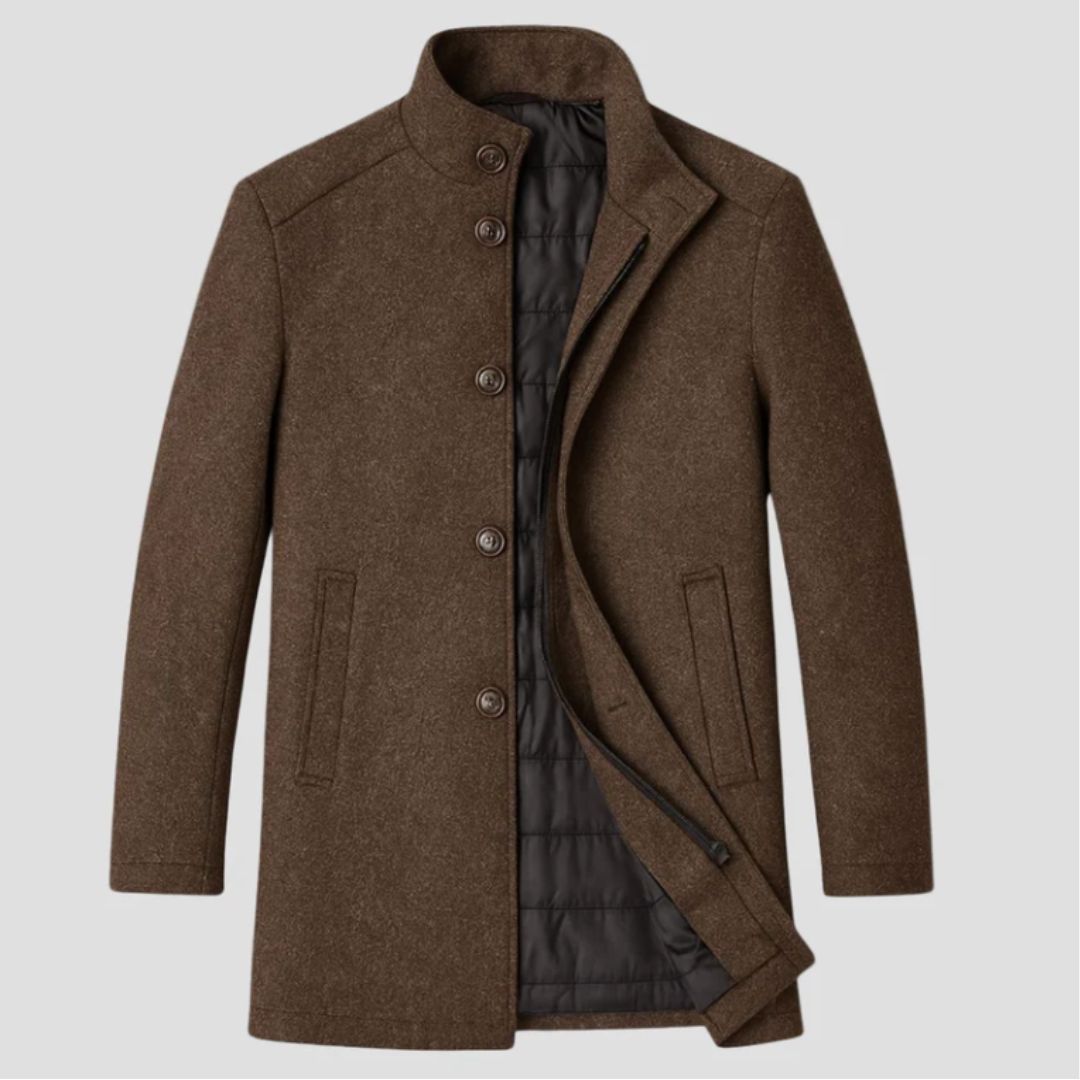 Arden | Structured Wool-Blend Winter Coat
